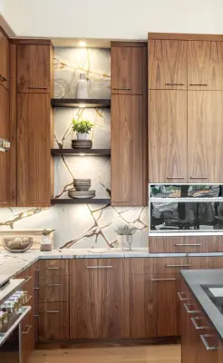 Contemporary Mountain Kitchen Design for New Build in Arcadia, OK — Kitchen Remodeling project by Edmond Kitchen & Bath LLC
