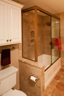 BATHROOMS — Kitchen Remodeling project by Custom Design Construction & Interiors Inc.