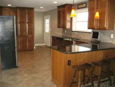 Dark Surface Kitchen — Kitchen Remodeling project by D.W. Planker, Inc