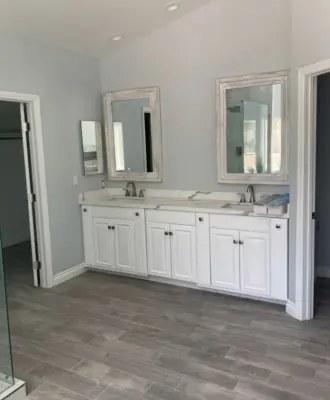 Bathroom Renovation with Natural Lighting — Kitchen Remodeling project by Home Design Construction