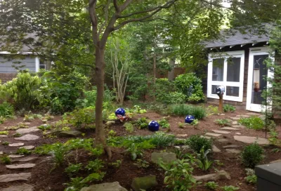 Whimsical Garden, Chevy Chase by Bethesda Garden Design Llc