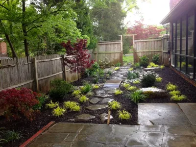 Asian Garden, Kensington — Landscape Design project by Bethesda Garden Design Llc