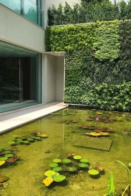 GU Residence — Landscape Design project by Verde Vertical Inc
