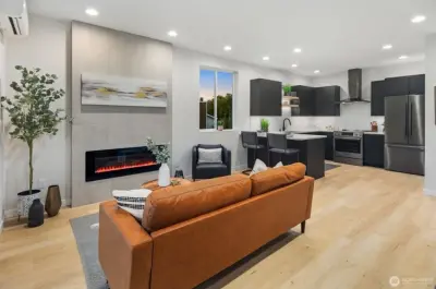 Ballard Contemporary Townhouse — Custom Home Builders project by Seattle Custom Contractors