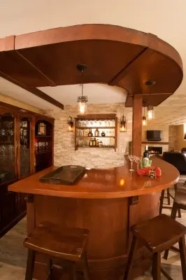 Cellar Entertainment — Custom Home Builders project by Capital Construction Inc