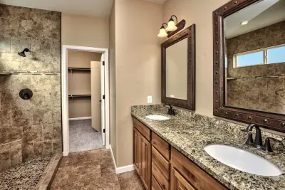 Restroom Design — Custom Home Builders project by Dahl Built Homes