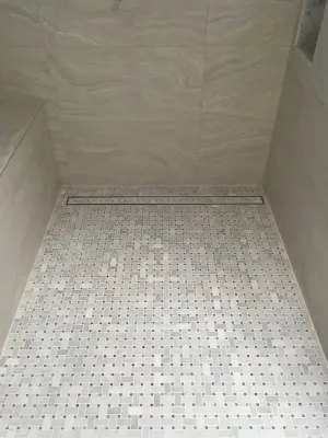 Restrooms — Custom Home Builders project by Caraveli Construction