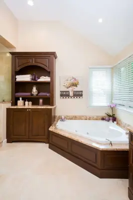 Restrooms — Custom Home Builders project by James Falisi & Son Building Contractors Inc.