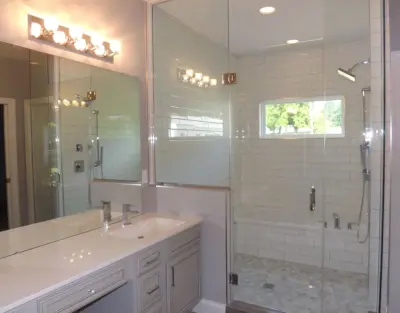 Restrooms — Custom Home Builders project by Vanderbilthomes