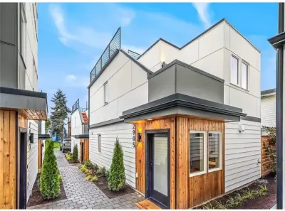 Beacon Hill Six Unit Townhouses — Custom Home Builders project by Seattle Custom Contractors