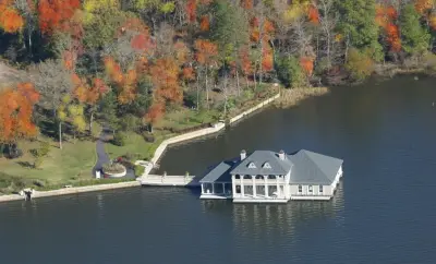 Waterfront Lodge — Custom Home Builders project by Carlyle Homes