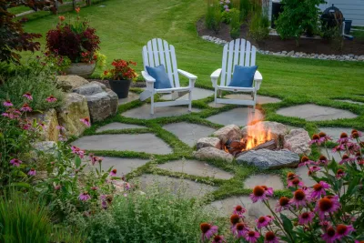 Radnor Poolscape — Landscape Design project by Wallace Landscape Associates