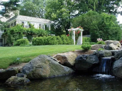 Water Features — Landscape Design project by Wallace Landscape Associates in Bryn Mawr