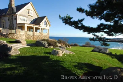 An Oceanside Home Takes on Its New Outside Look — Landscape Design project by Bilowz Associates Inc.