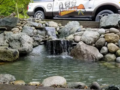 Custom Water Feature - Bellingham WA by Waterfall Pond Supply