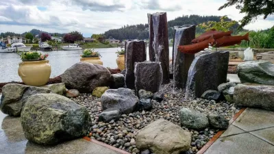 Custom Water Feature - La Conner WA — Landscape Design project by Waterfall Pond Supply