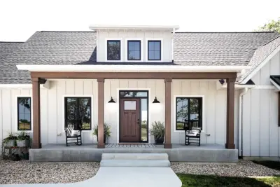 Modern Farmhouse in Central Iowa - #19737A — Custom Home Builders project by Nordaas American Homes