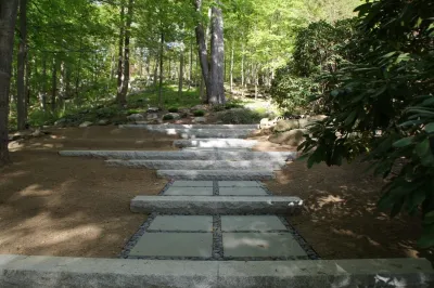 Contemporary Barn — Landscape Design project by Wesley Stout Associates