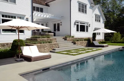 Lake Ave Lifestyle — Landscape Design project by Wesley Stout Associates in Greenwich