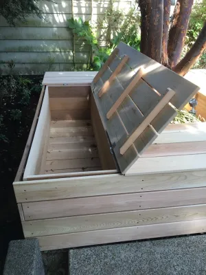 North Portland Small Space with Intimate Outdoor Rooms by Wheel & Barrow Landscape Design & Maintenance
