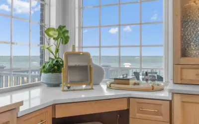 Chic Bathroom Renovation at the Beach — Custom Home Builders project by EDC Homes