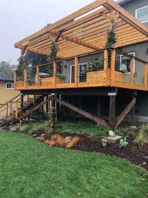 Hillside Retreat — Landscape Design project by Wildwood Landscapes + Design in El Cerrito