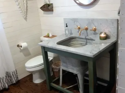 Clemens Restroom — Custom Home Builders project by Mahn Custom Homes And Renovations