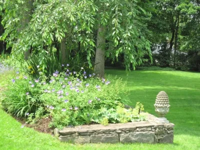 Larchmont Backyard — Landscape Design project by Winston Fayer Landscape Design in Larchmont