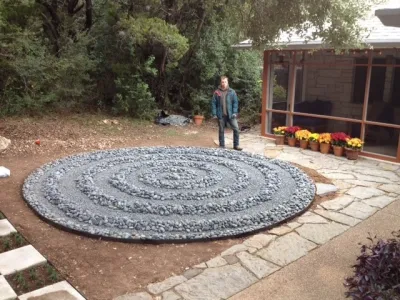 Mount Bonnell Project — Landscape Design project by Blissful Gardens & Green Dragon Design in Austin