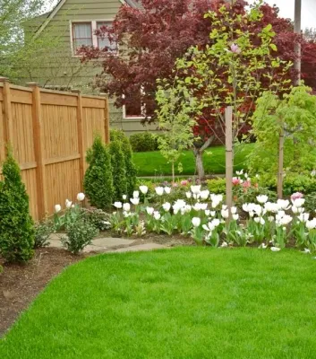 Traditional Landscaping - Irvington — Landscape Design project by Wolfstone Landscape Design in Portland
