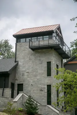Modern Lakeside Retreat with Universal Design Features — Custom Home Builders project by Lowell Custom Homes