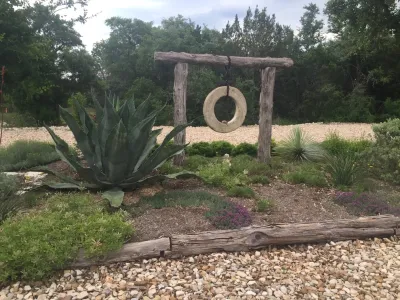 Aikido Dojo w/ Xeriscape Japanese Style Garden by Blissful Gardens & Green Dragon Design