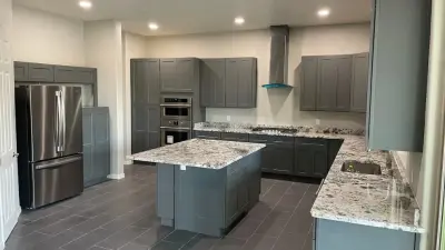Modern Chill Kitchen — Custom Home Builders project by Infinity Builders