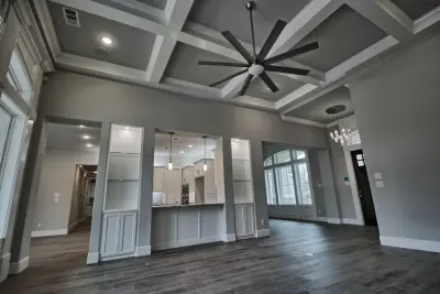 Transitional Interior in a Cottage/Craftsman Style by Oakmark Signature Homes