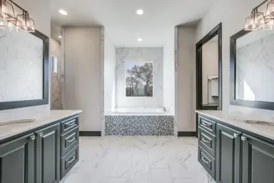 Transitional: 3,066 sq ft | 4 Bedrooms | 3 Bathrooms | 2 Stories — Custom Home Builders project by Genuine Custom Homes