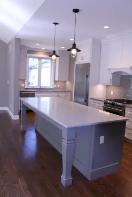 Artisan Kitchen and Primary Bathroom — Custom Home Builders project by Mahn Custom Homes And Renovations