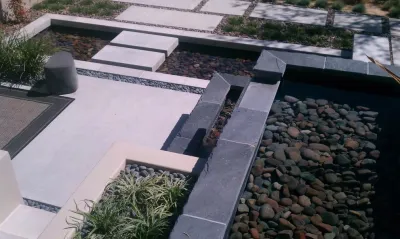 Contemporary Desert Fountains — Landscape Design project by XL Landscape Development