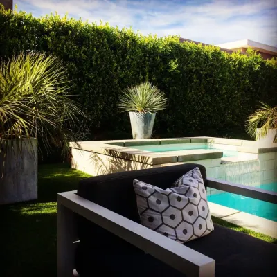 TRANQUILITY — Landscape Design project by Yolac & Lloyd Landscape Design in Palm Springs
