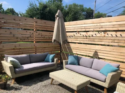 Modern Custom Fencing & Screens by Bloom Concrete & Landscape Design