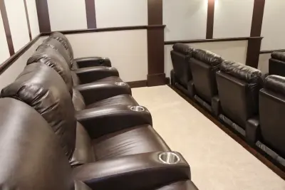 Bespoke Home Cinema — Custom Home Builders project by Farinelli Construction, Inc.
