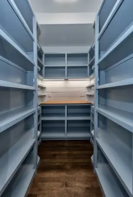 Tailored Pantry — Custom Home Builders project by River Tree Homes LLC