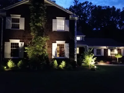 landscape lighting by Z.O. Landscaping