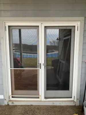 Personalized screen doors — Custom Home Builders project by JDC Quality Construction Inc.