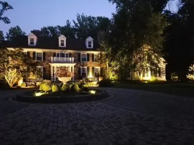 Lighting — Landscape Design project by Z.O. Landscaping in Morristown