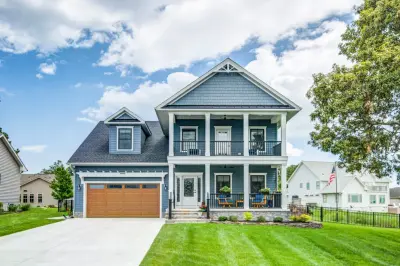 D'Agostino Tailored Georgian Residence — Custom Home Builders project by Bay To Beach Builders