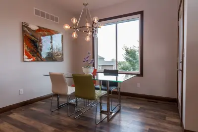 Dining Room Exhibition — Custom Home Builders project by Dultmeier Homes Inc