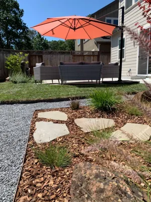 Backyard Living — Landscape Design project by Zenful Gardens