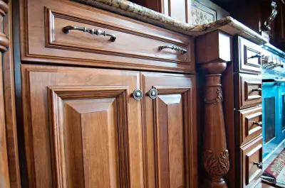 Elegant bespoke kitchen — Custom Home Builders project by Cornerstone Builders Of Terre Haute, Inc.