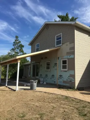 Screened-In Porch Addition — Custom Home Builders project by Cornerstone Builders Of Terre Haute, Inc.