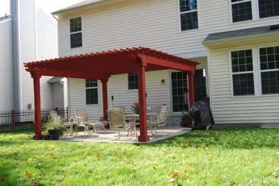 Pergola — Landscape Construction project by A Classic Cut Lawn Care